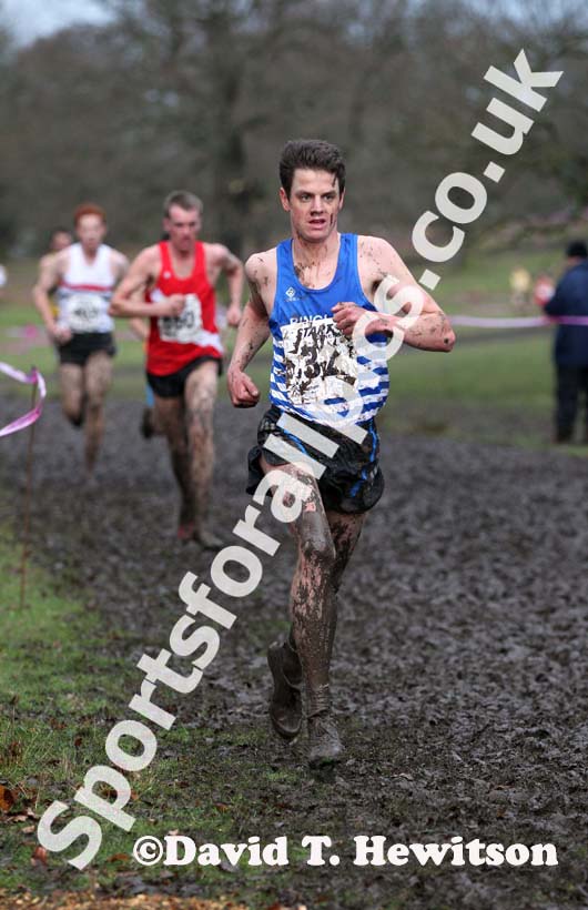 Triathlete Jonathan Brownlee (Bingley) during the senior mens Northern Cross Country Champs, Knowsley Safari Park. Photo: David T. Hewitson/Sports for All Pics